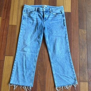 PAIGE Light Blue Denim Jeans